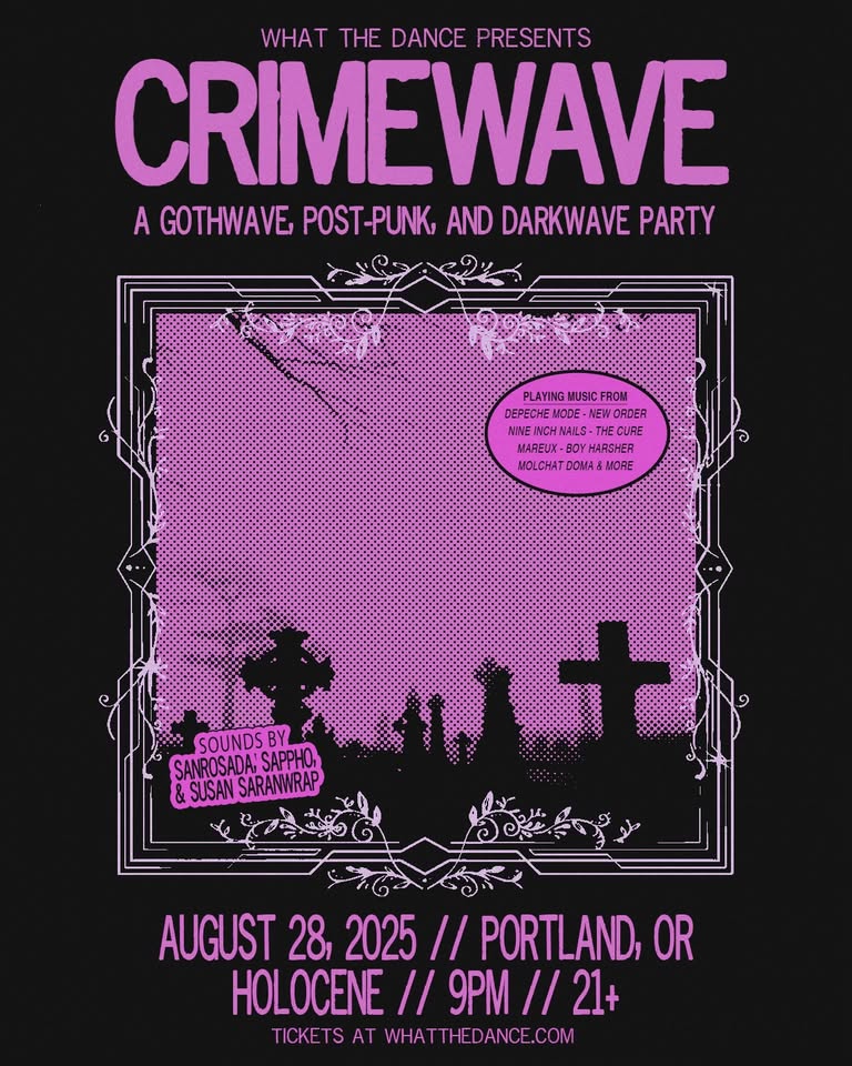 CRIMEWAVE: A DARKWAVE PARTY – 21+