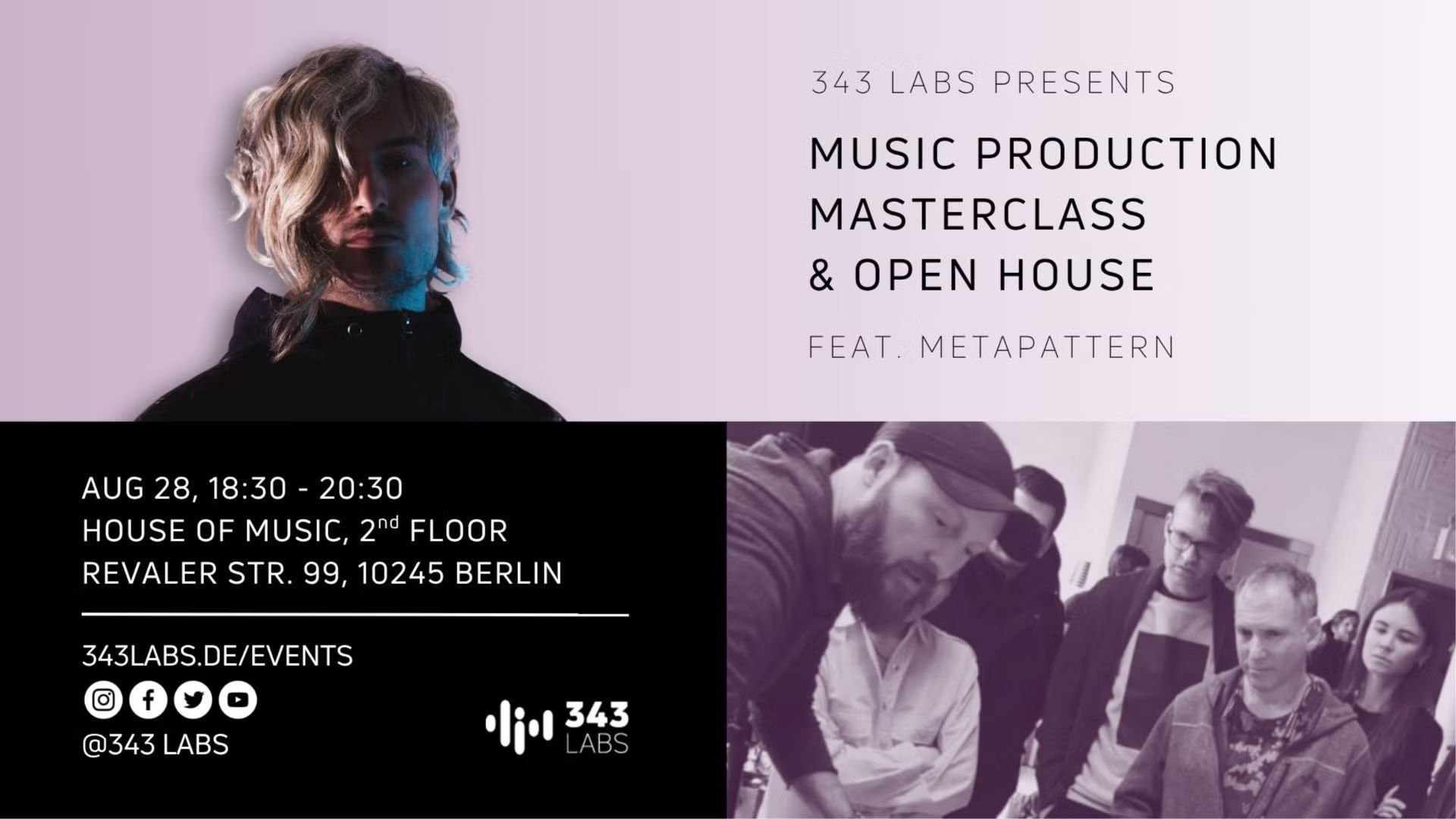 Berlin Open House & Masterclass ft. Metapattern