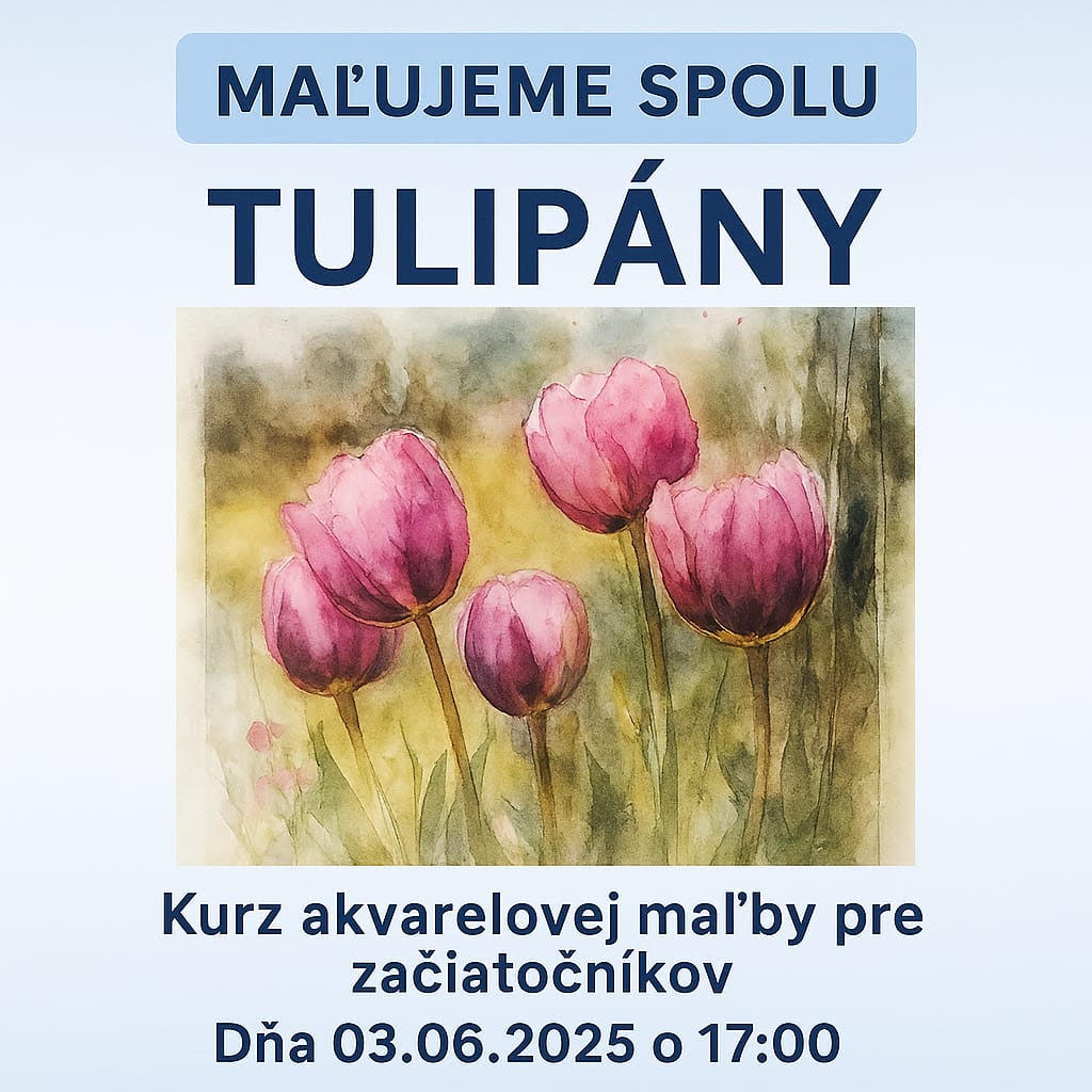 Maľujeme Spolu Tulipány