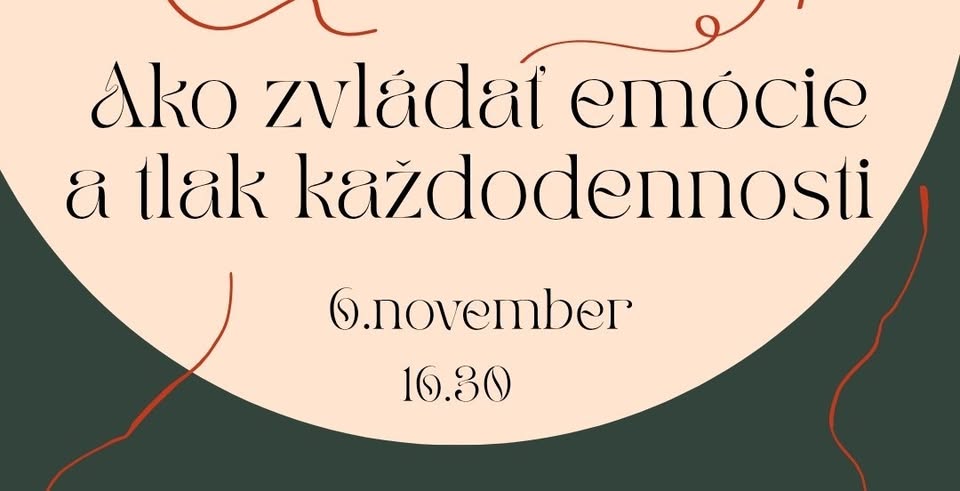 Beseda pre ženy: Ako zvládať emócie a tlak každodennosti s ľahkosťou a nadhľadom