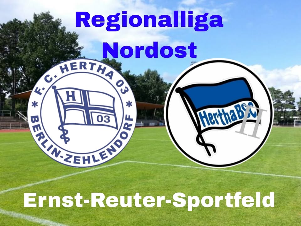 Regionalliga Nordost: FC Hertha 03 Zehlendorf gg Hertha BSC U23