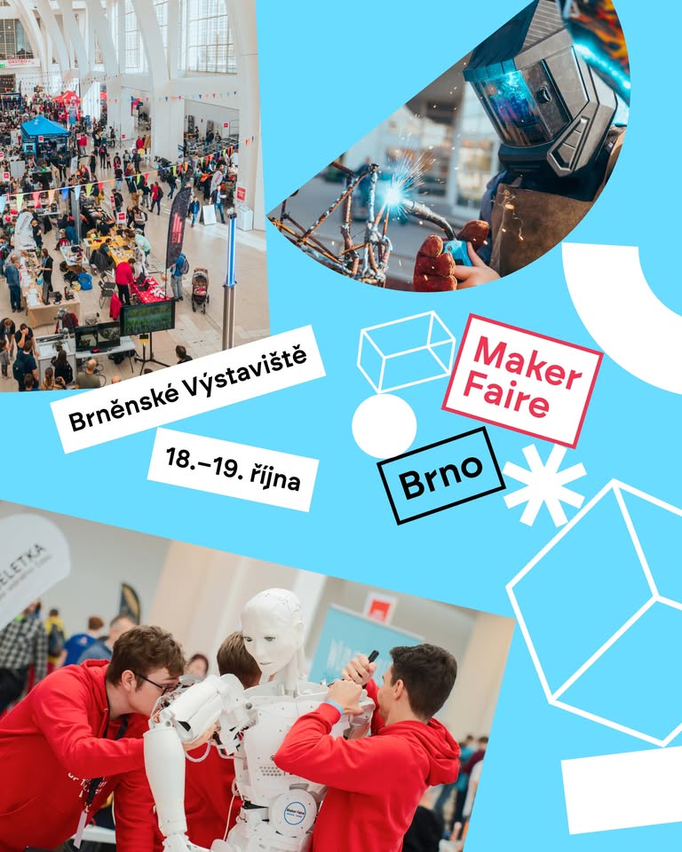 Maker Faire Brno 2025 - show of innovators and inventors