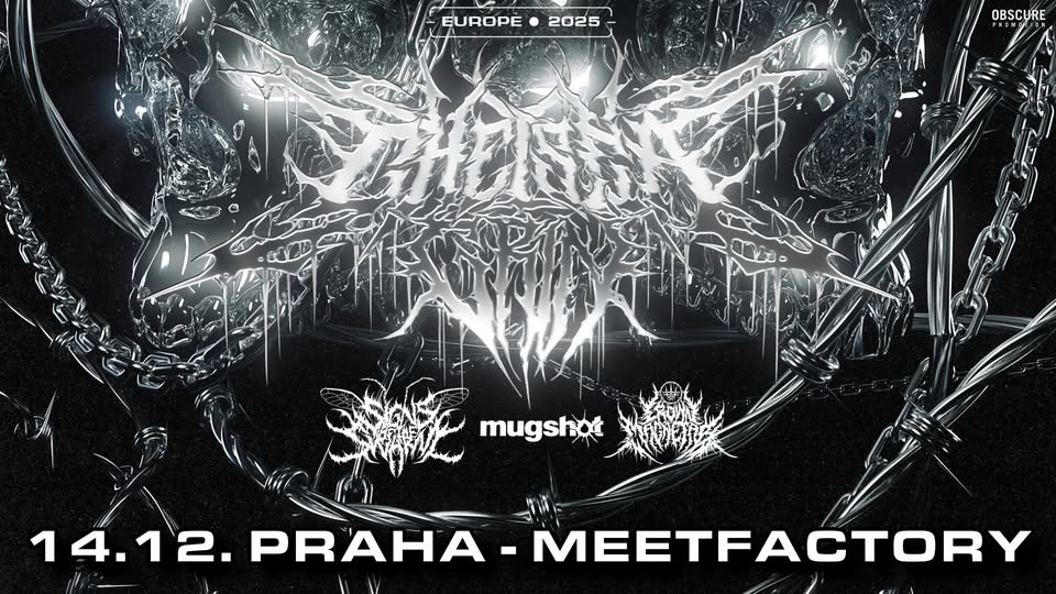 CHELSEA GRIN, SIGNS OF THE SWARM, MUGSHOT, CROWN MAGNETAR - Praha