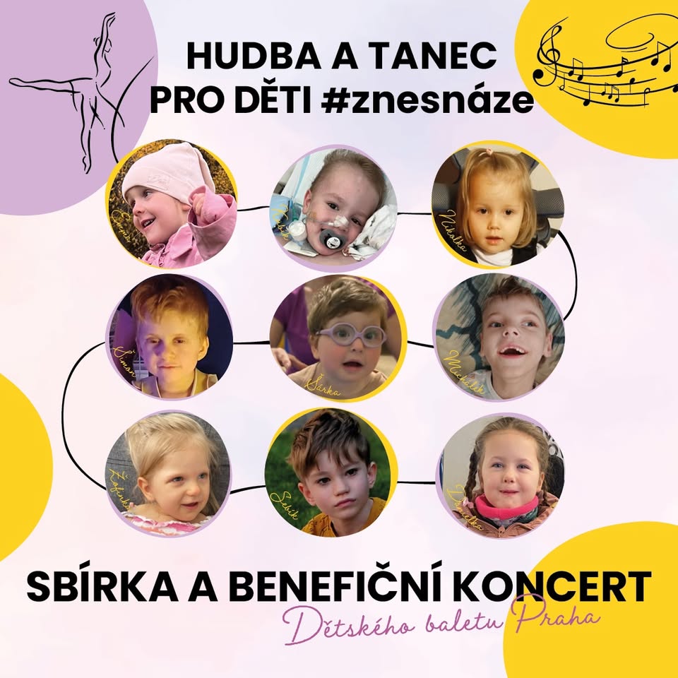 BENEFICE pro 9 DĚTSKÝCH HRDINŮ - HUDBA A TANEC PRO DĚTI #ZNESNÁZE