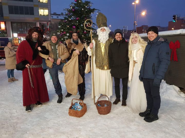Pekelnická jízda s Mikulášem a Čertem