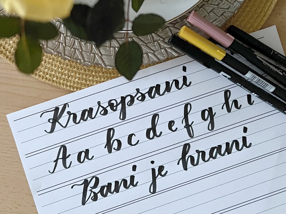 31. 5. 2025 kurz Základy krasopisu
