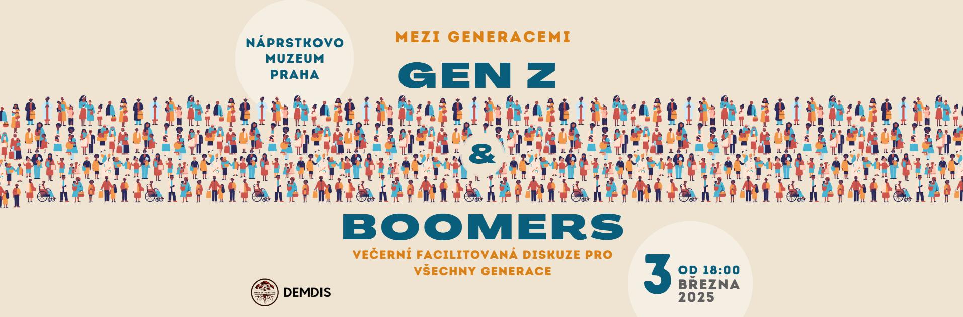 Mezi generacemi Gen Z a Boomers