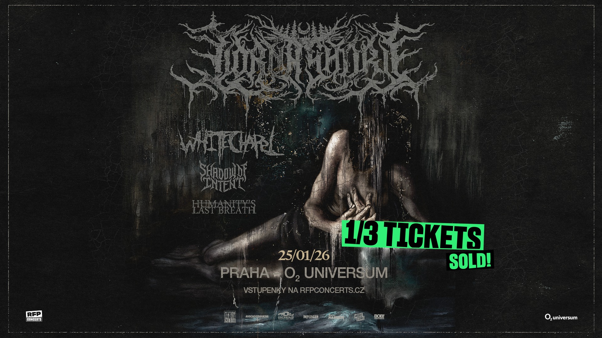 Lorna Shore (US) + Special Guests: Whitechapel, Shadow of Intent, Humanity's Last Breath - 1/3 SOLD!