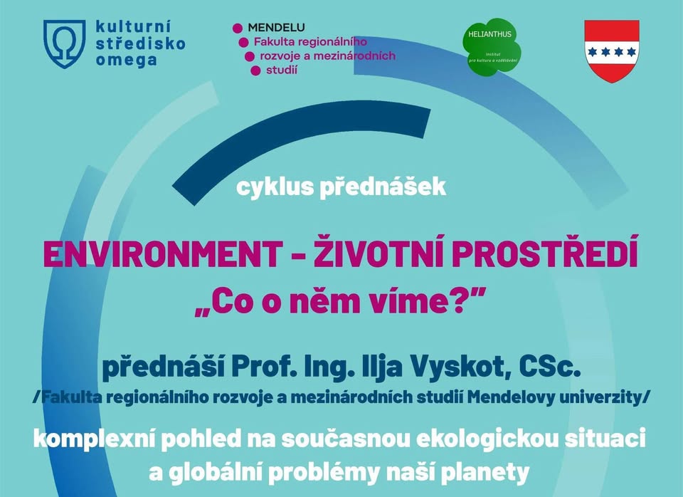 ENVIRONMENT - ŽIVOTNÍ PROSTŘEDÍ - CYKLUS PŘEDNÁŠEK, téma: Biota a biotické prostředí