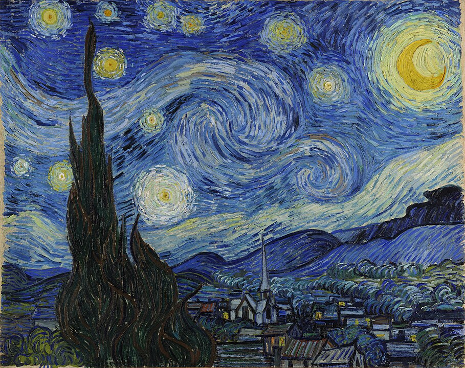 Vincent van Gogh: Hvězdná noc - výtvarný workshop
