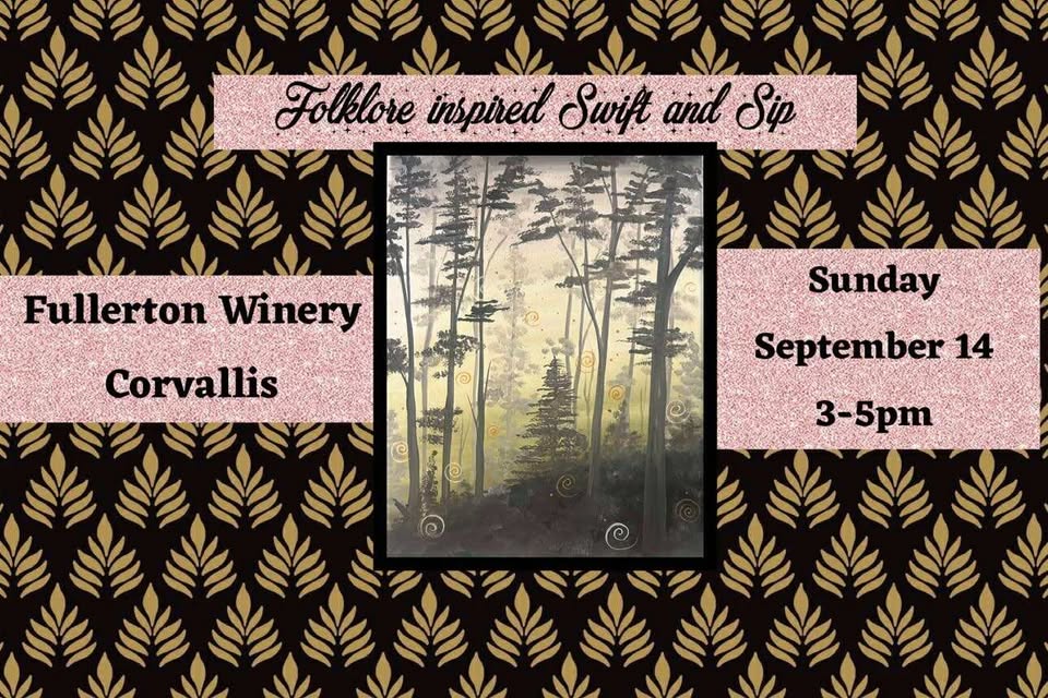 Paint And Sip at The Fullerton Winery in Corvallis