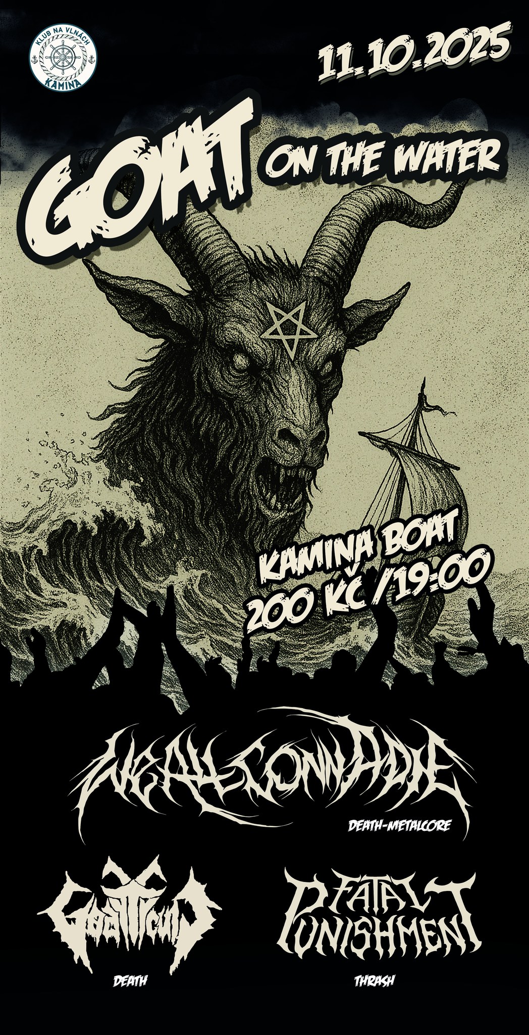 Goat on the Water (We All Gonna Die + GoatCult + Fatal Punishment))