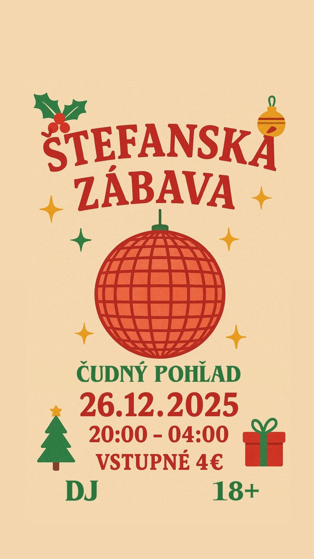 Štefanská zábava v Čudnom Pohľad