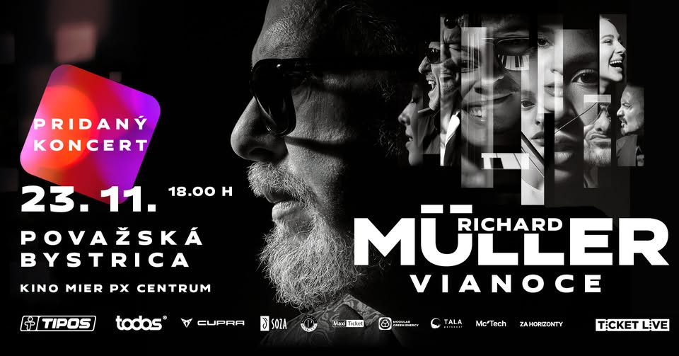 RICHARD MÜLLER VIANOCE - POVAŽSKÁ BYSTRICA (PRIDANÝ KONCERT)