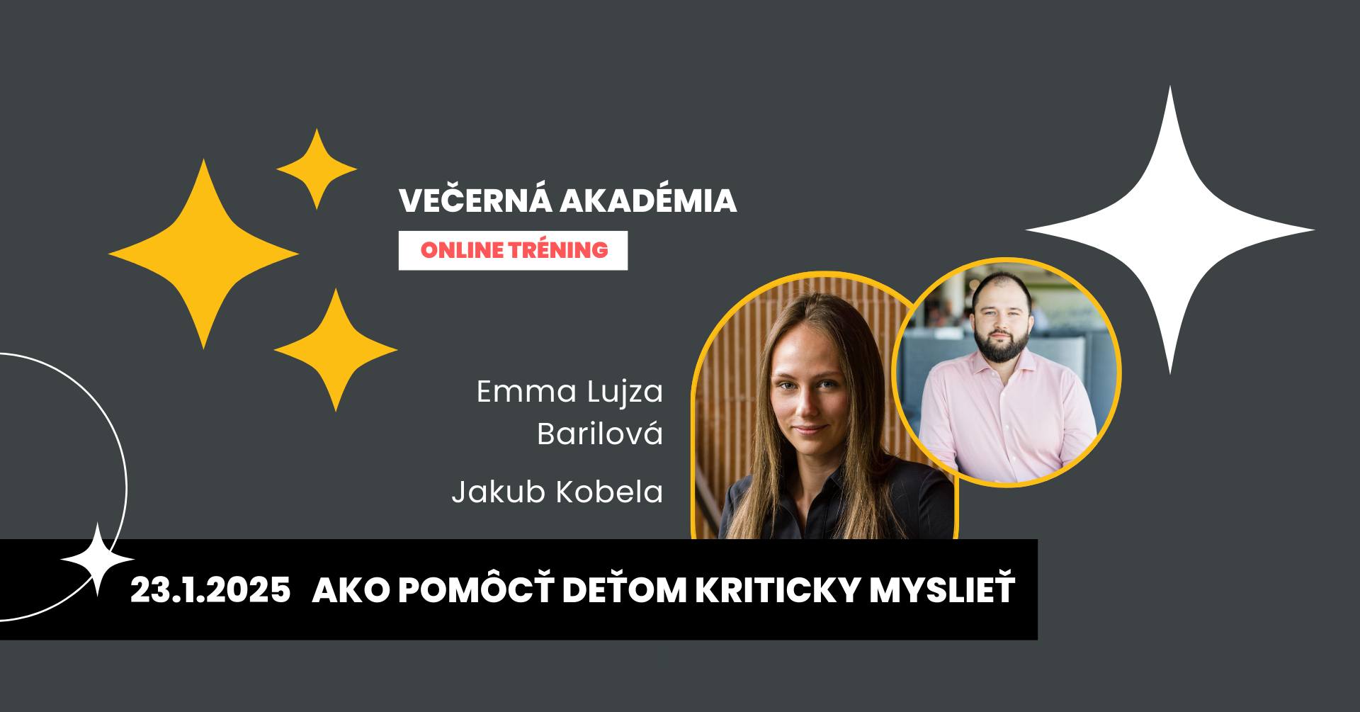 Večerná akadémia: Ako pomôcť deťom kriticky myslieť