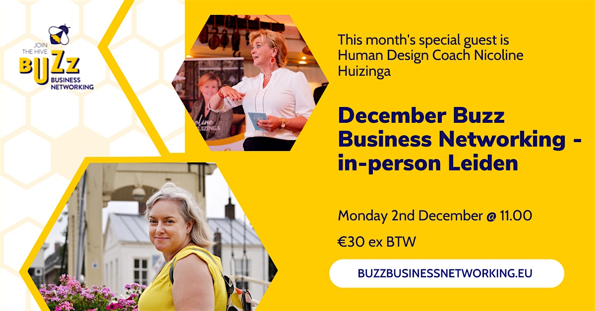 Dec 2024 Buzz Business Networking Meet Up – Leiden