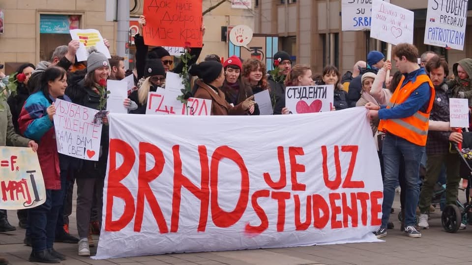 15.03. - Podrška srpskim studentima | Podpora srbským studentům | Support for the Serbian students