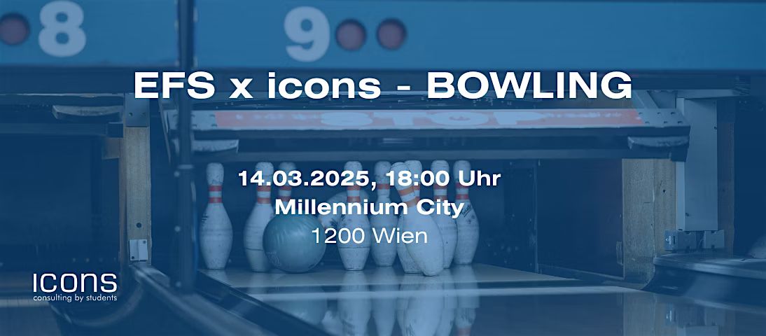 EFS Consulting x icons Bowling @Wien