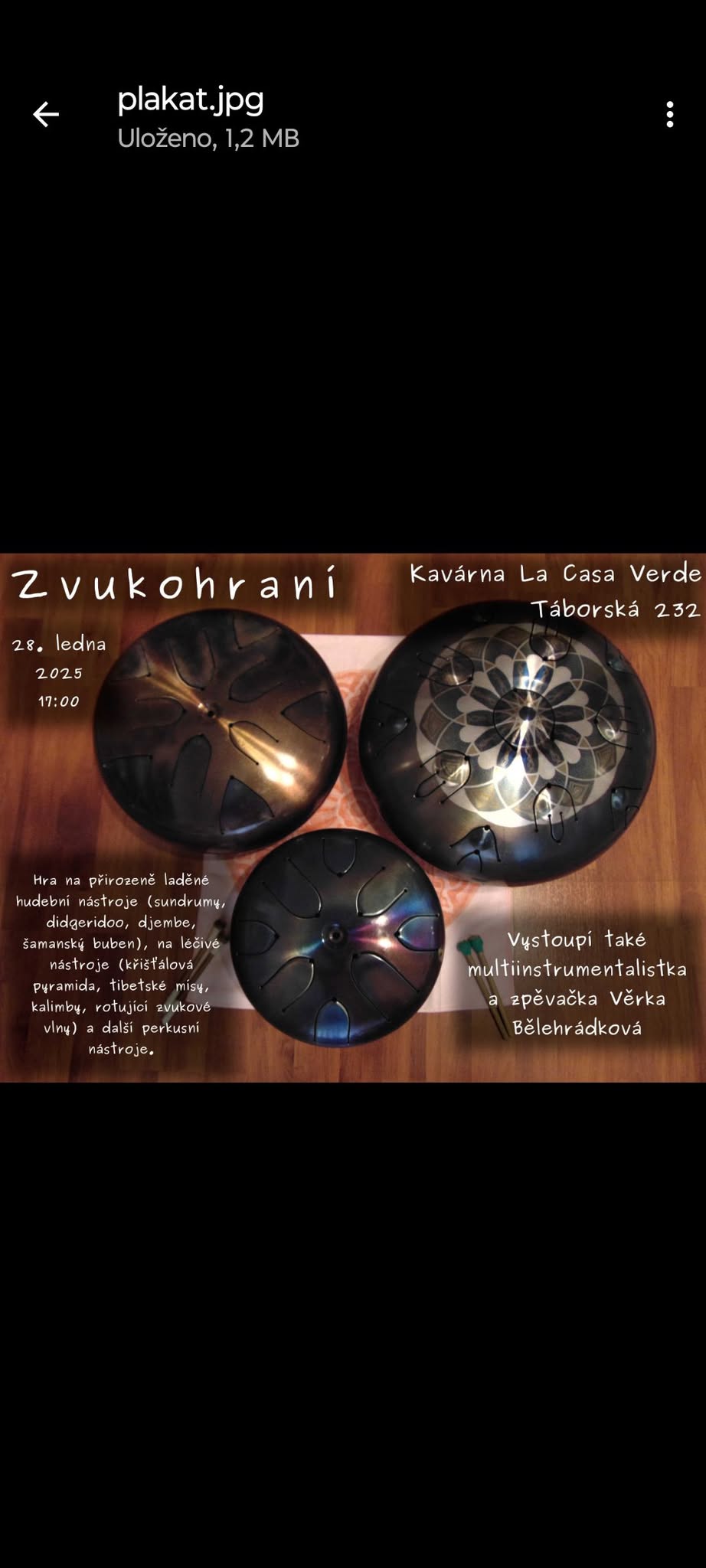 Zvukohraní v La Casa Verde