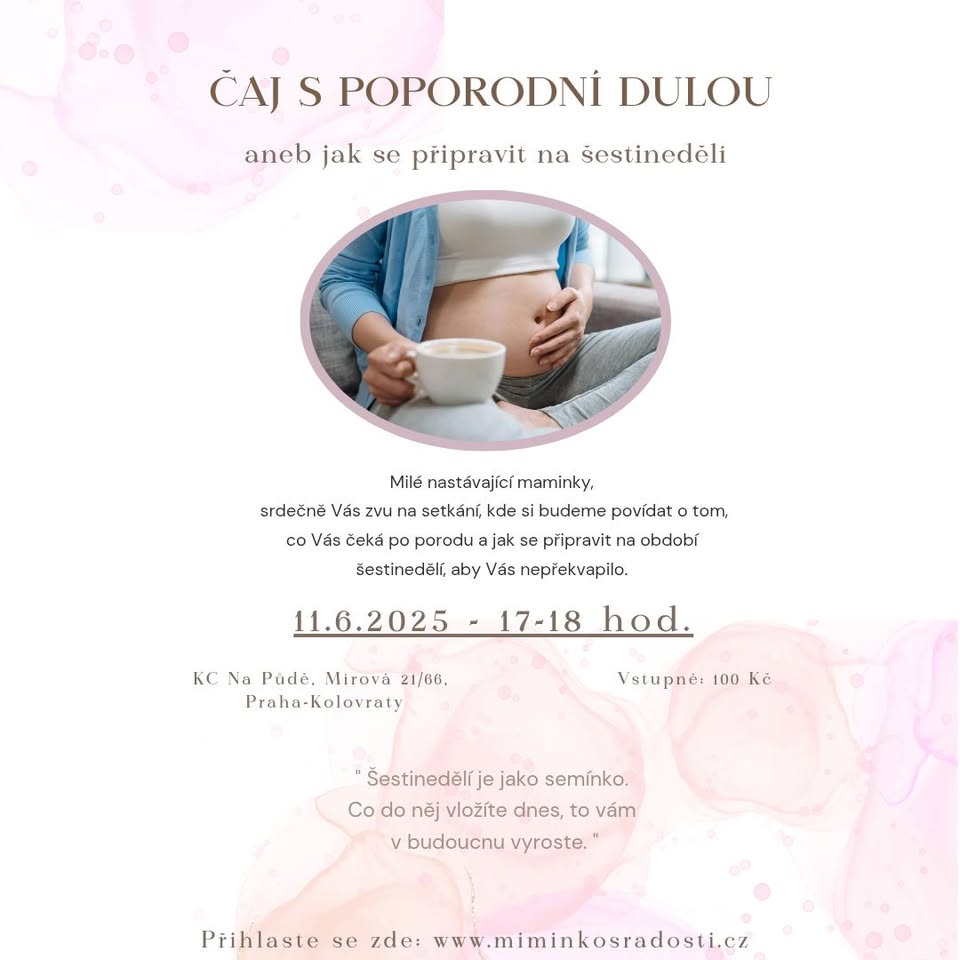 Čaj s poporodní dulou