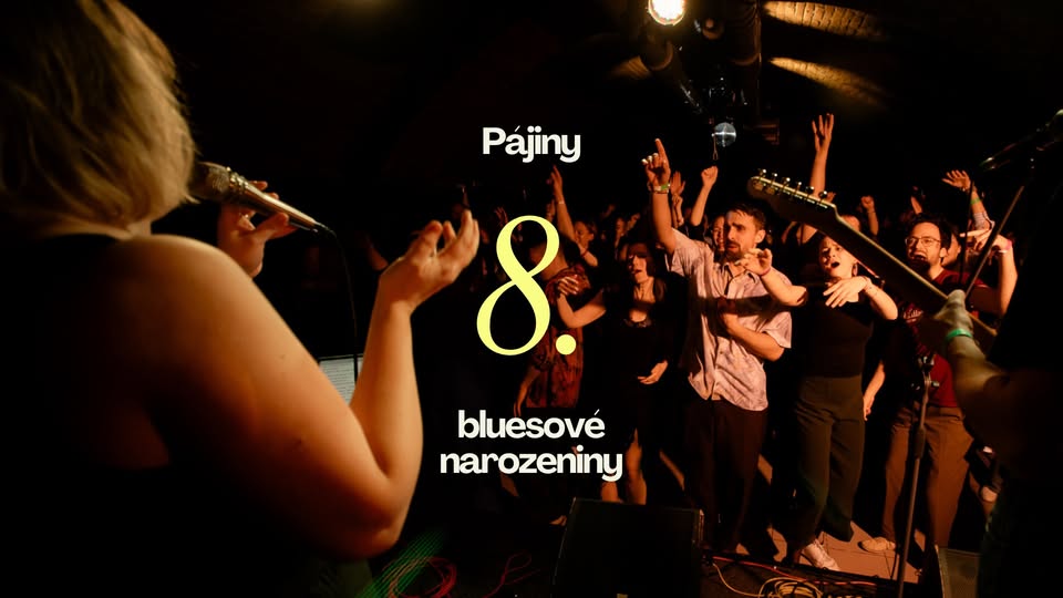 Pájiny osmé bluesové narozeniny w. Geri a Jaštěři