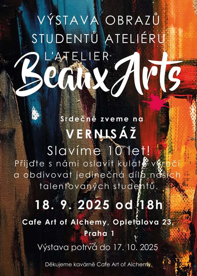 Výstava studentů ateliéru Beaux Arts
