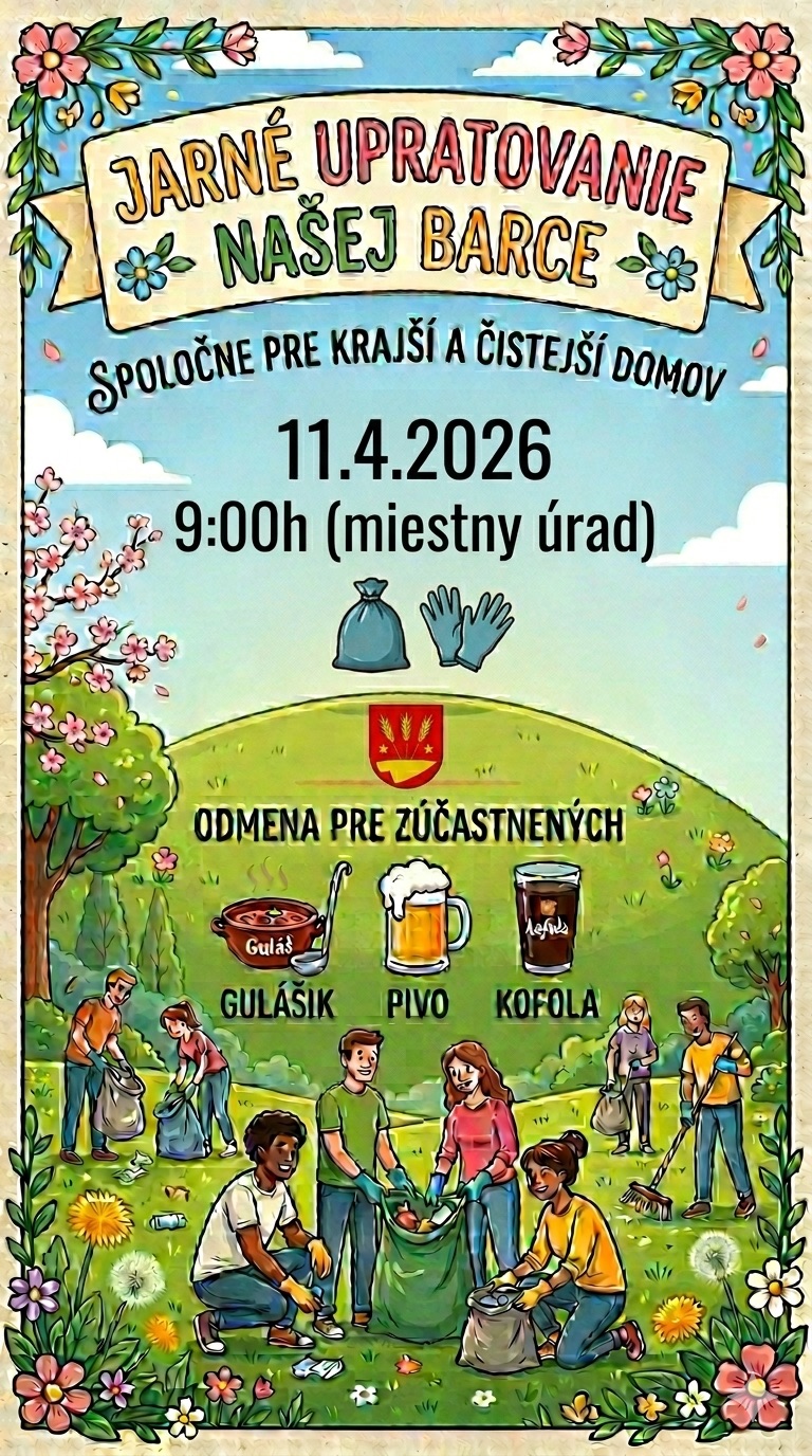 Jarné upratovanie našej Barce