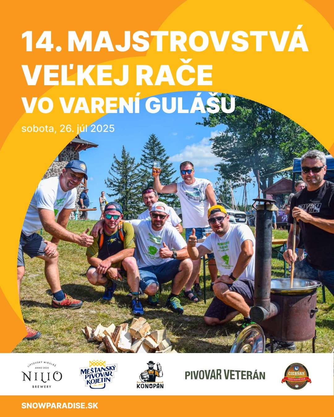Majstrovstvá Veľkej Rače vo varení gulášu | 14. ročník & Pivný Račafest | 2. ročník
