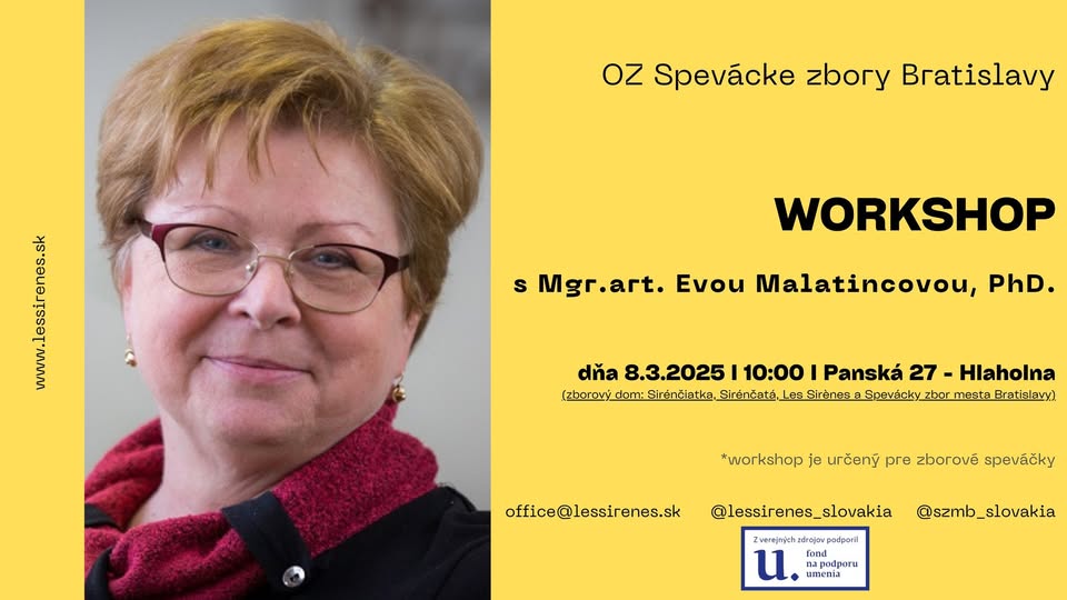 Workshop s Mgr.art. Evou Malatincovou, PhD. - kapacita naplnená
