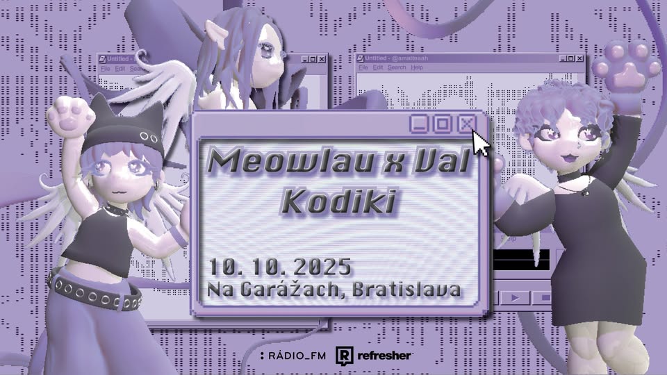 Meowlau x val & kodiki on the garages