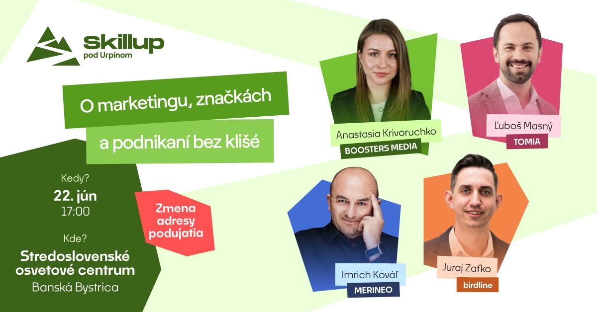 11. Skillup pod Urpínom v Stredoslovenskom osvetovom stredisku.
