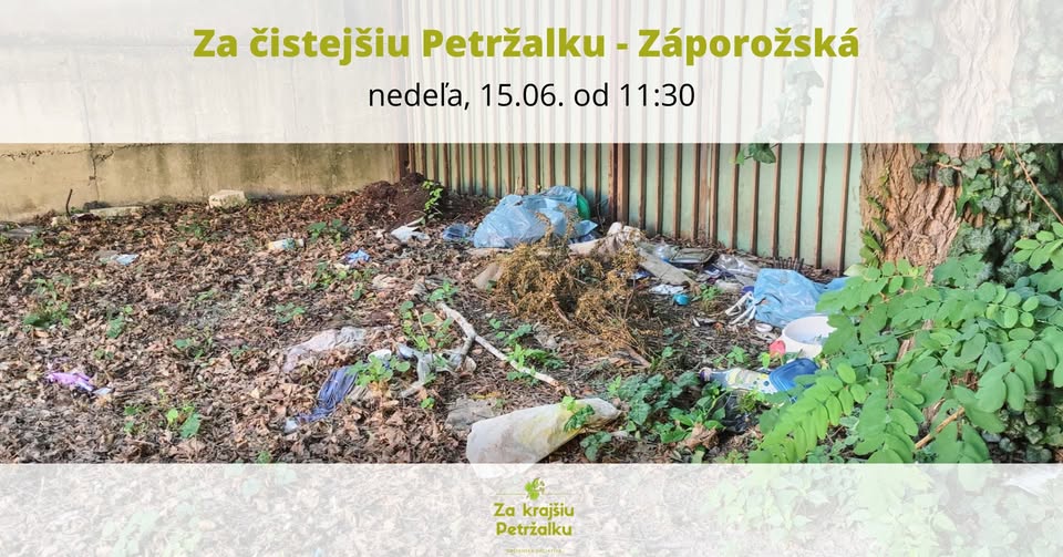 Za čistejšiu Petržalku - Záporožská