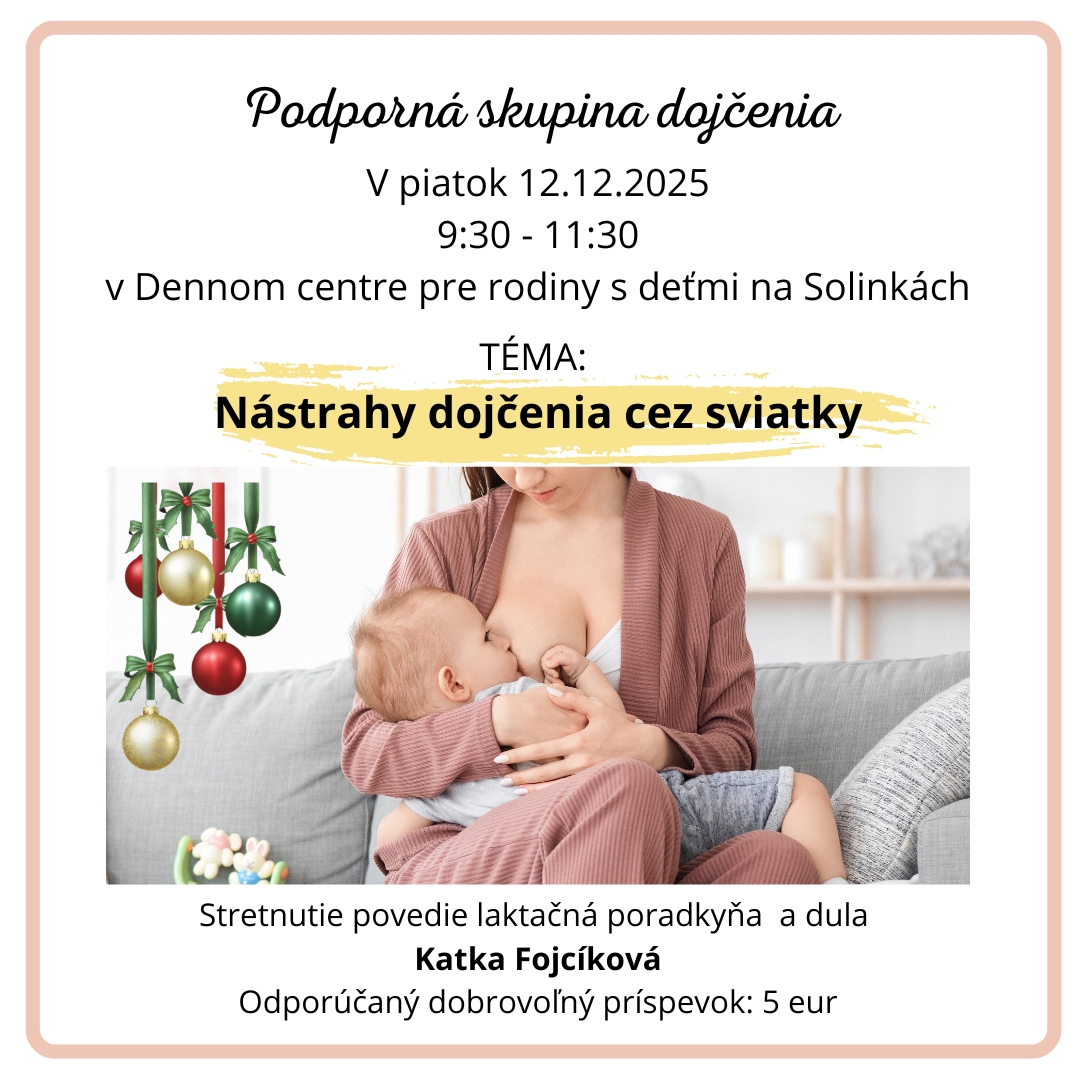 Podporná skupina dojčenia na Solinkách