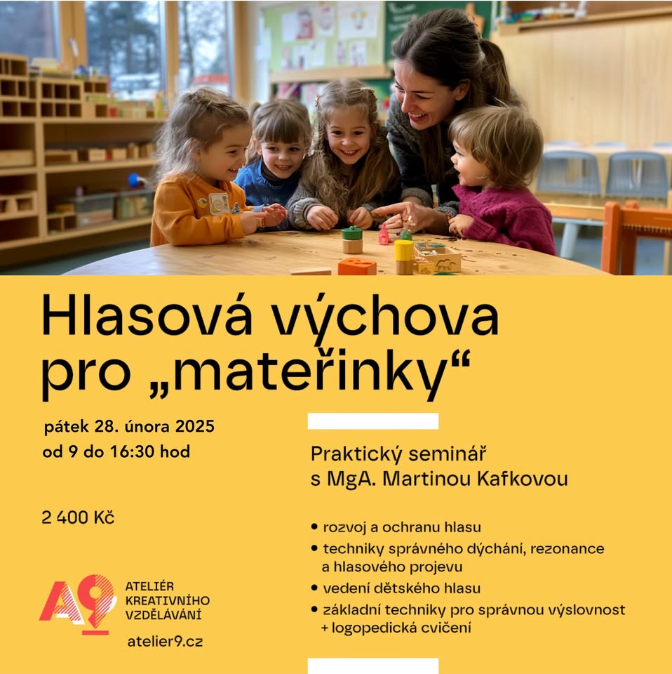 Hlasová výchova “pro mateřinky”