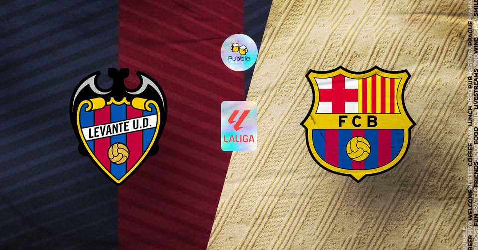 Levante - Barcelona Živě/Live