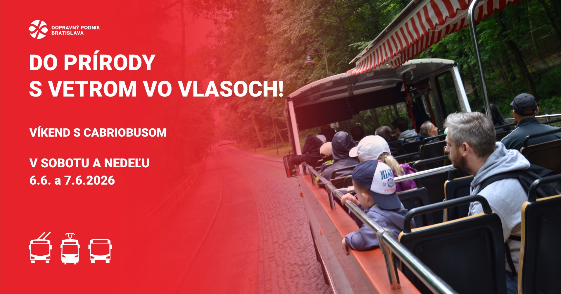 DPB: VÍKEND S CABRIOBUSOM 🚌