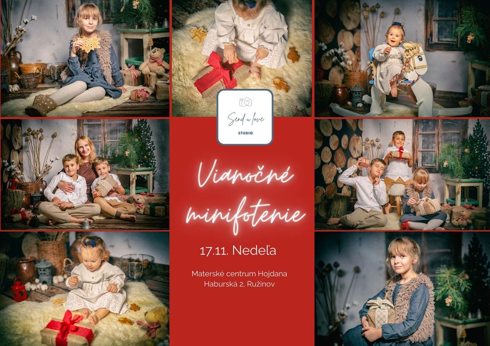 Vianočné minifotenie v Hojdane