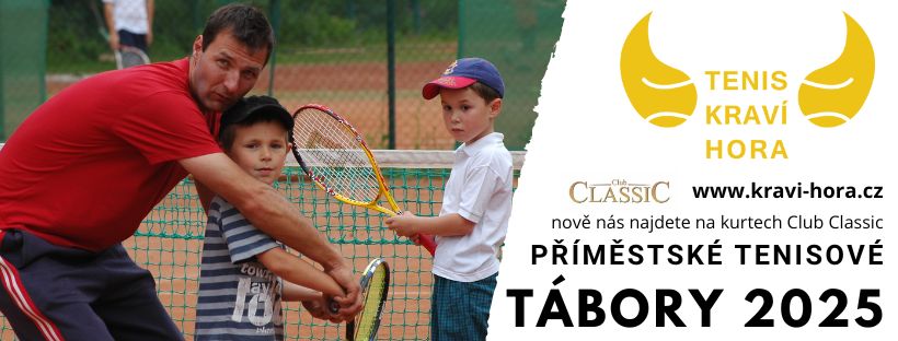 Příměstské tenisové tábory v Brně 2025 (14.-18.7.)
