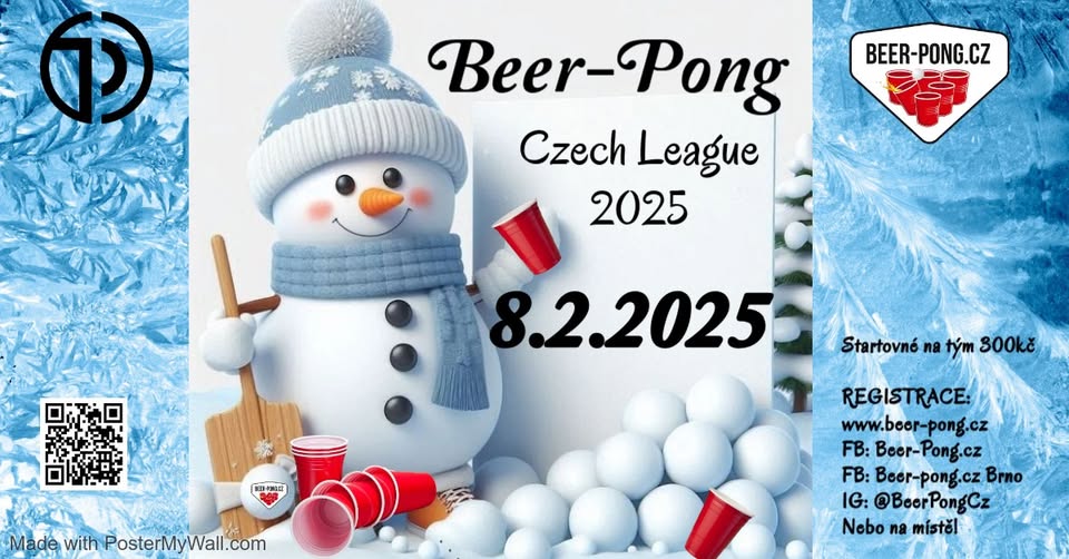 Beer-Pong Czech league 2025 Brno