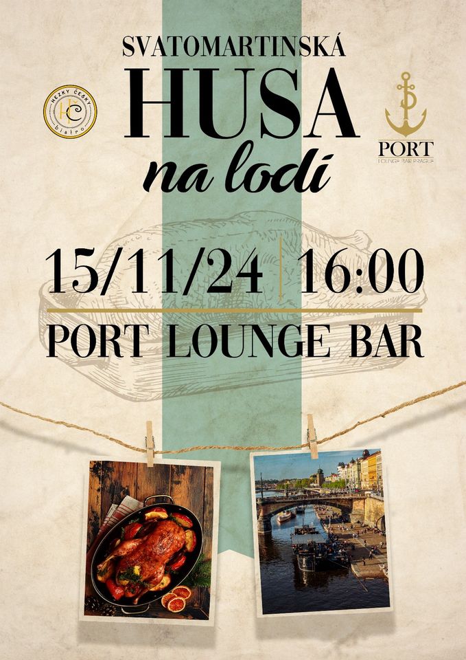 SVATOMARTINSKÁ HUSA NA LODI