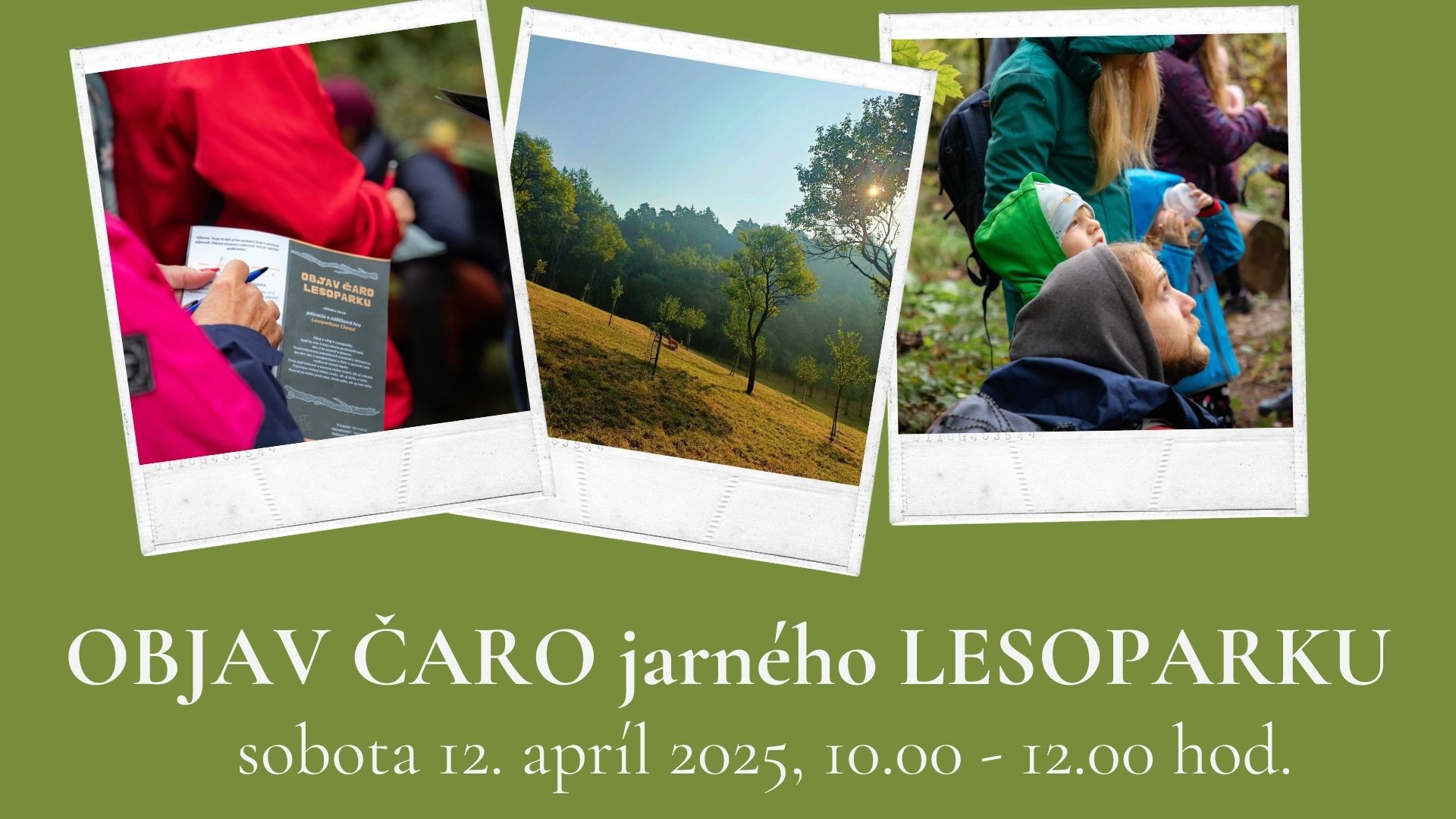 Objav čaro jarného Lesoparku