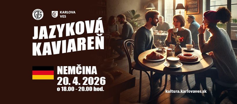 JAZYKOVÁ KAVIAREŇ - NEMČINA