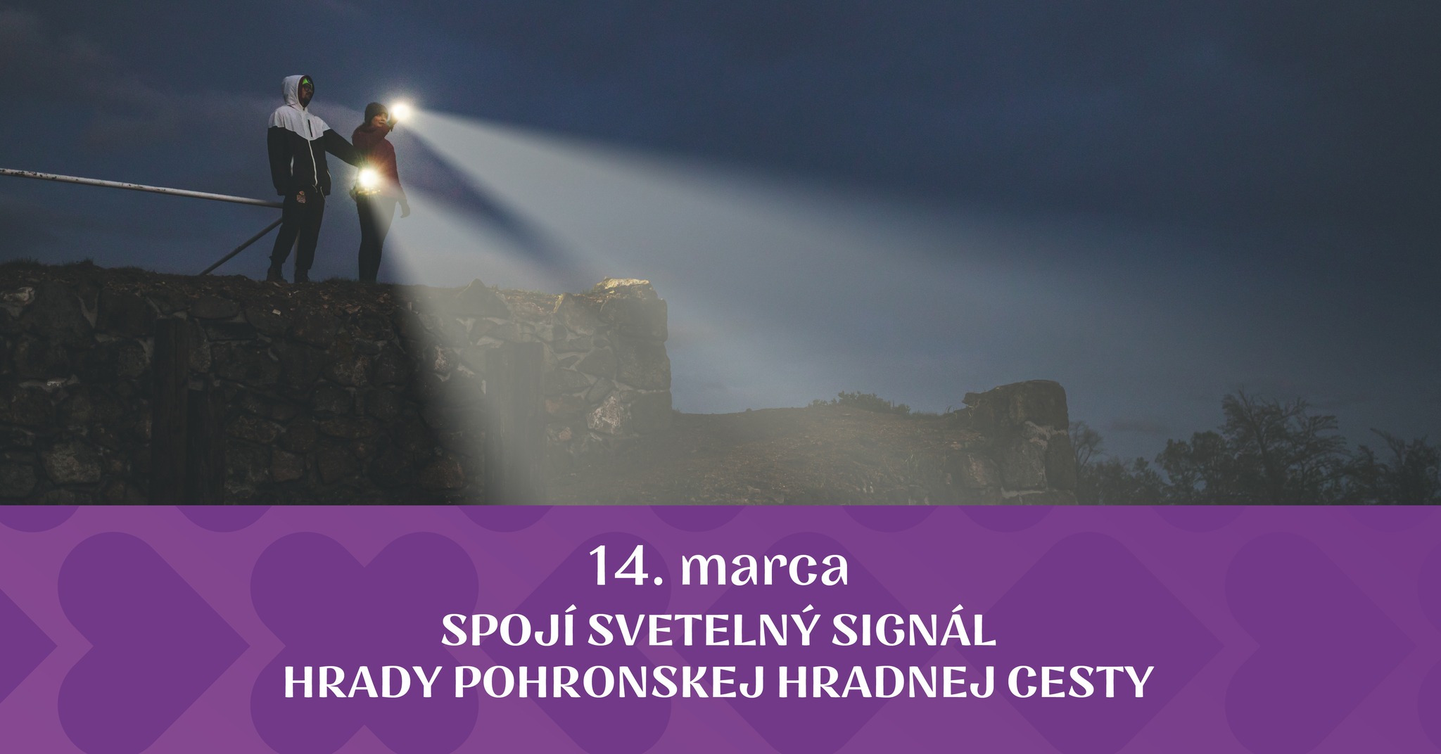 HRAD SITNO - Svetelný signál spojí hrady