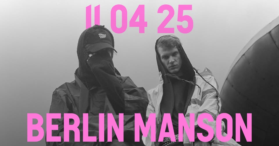 Berlin Manson + Vojdi + Madeleine (DJ set) / PRAHA / ARCHA+ 🔥