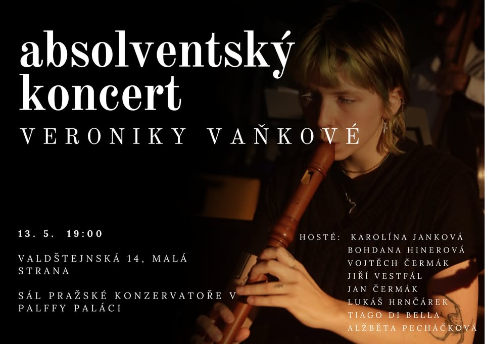absolventský koncert veroniky vaňkové :))