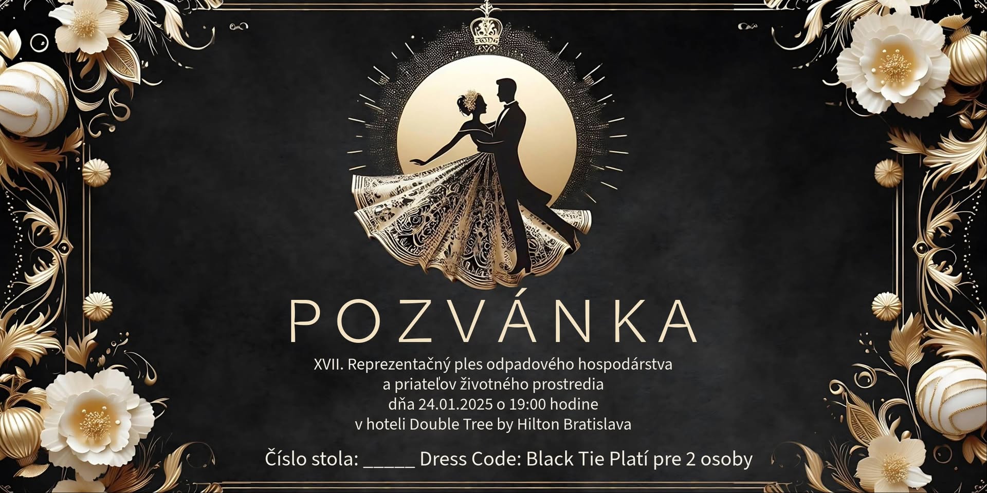 XVII. Reprezentačný ples odpadového hospodárstva a priateľov životného prostredia