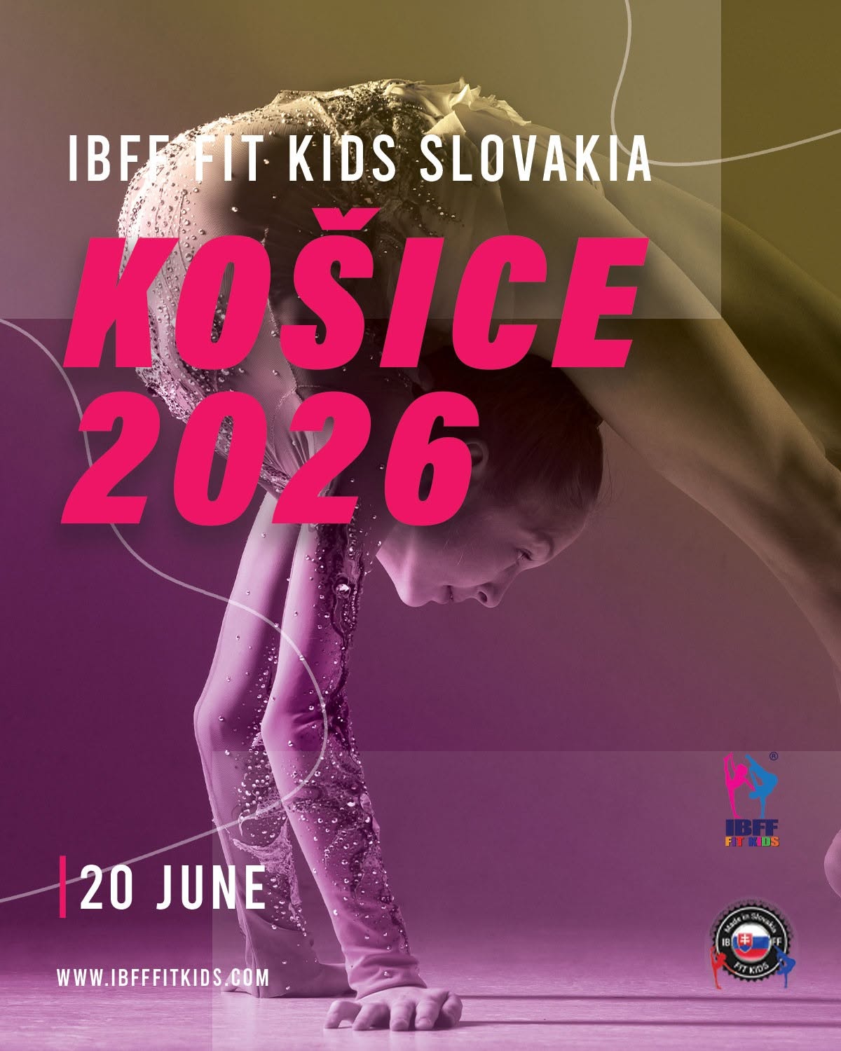 IBFF FIT KIDS Košice - Majstrovstvá Slovenska fitnes detí Fit Kids a Pole dance