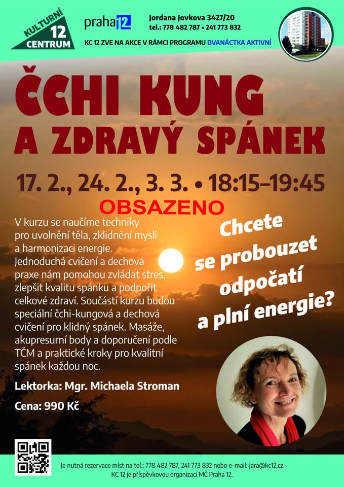 Cyklus Čchi kung a zdravý spánek