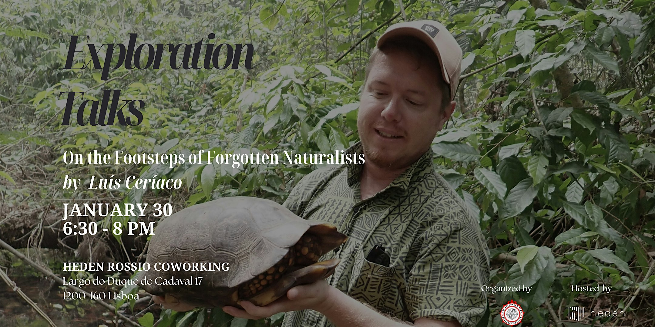 Exploration Talk: On the footsteps of forgotten naturalists