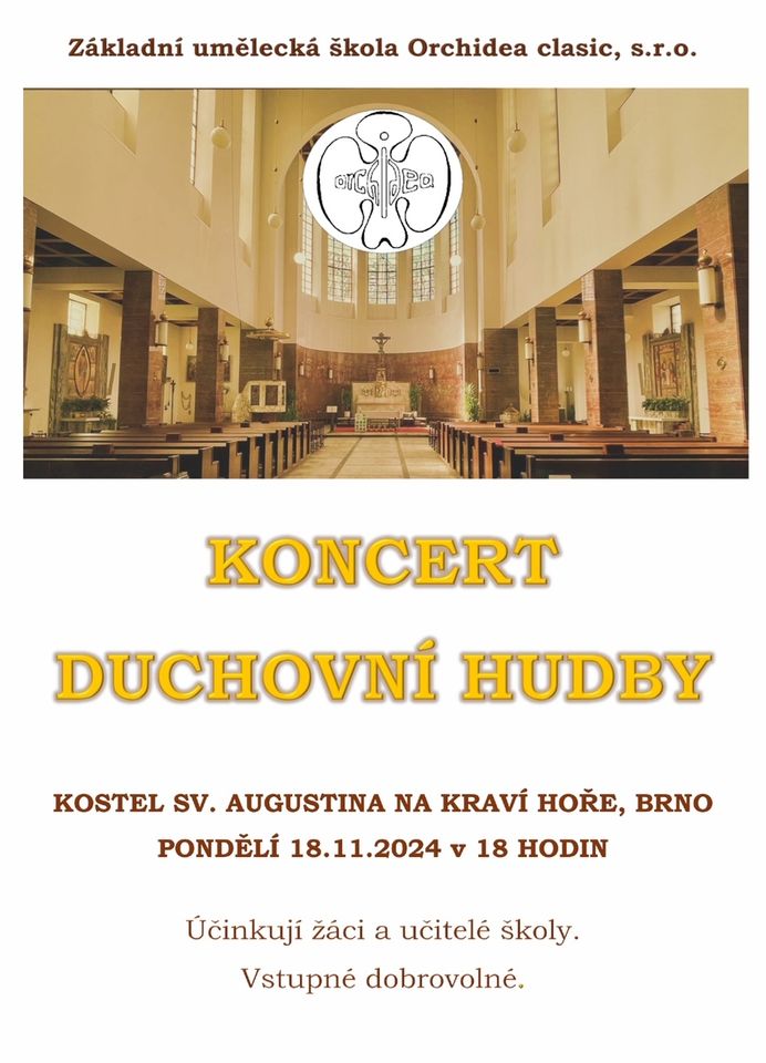Koncert duchovní hudby